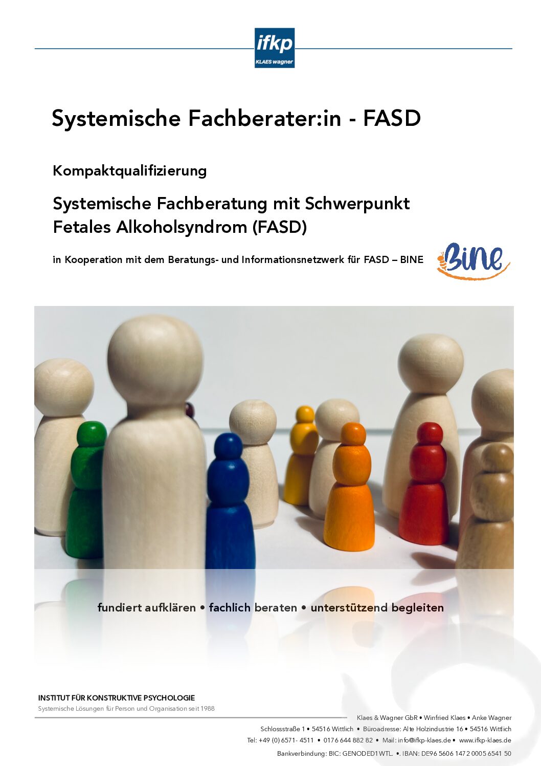 Weiterbildung zum/zur systemischen Fachberater:in für FASD