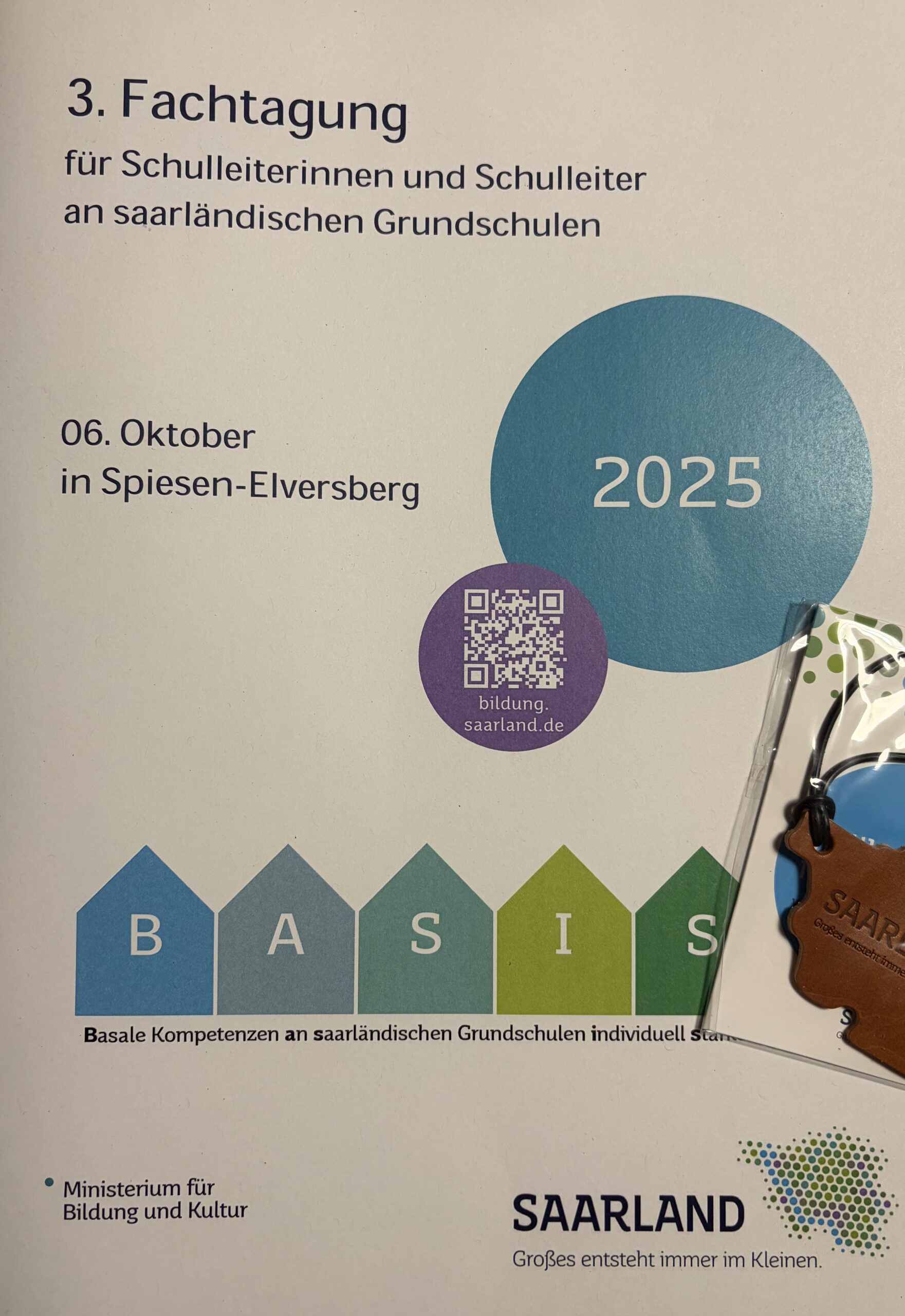 3. Fachtagung für Schulleiterinnen und Schulleiter an saarländischen Grundschulen